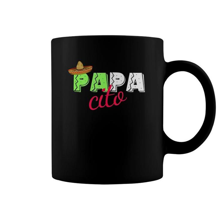 Mens Funny Father's Day Gift For Men - Papacito Nickname For Dad Coffee Mug