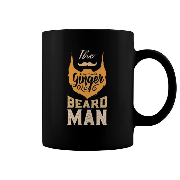 Mens Funny Ginger Beard Man Coffee Mug