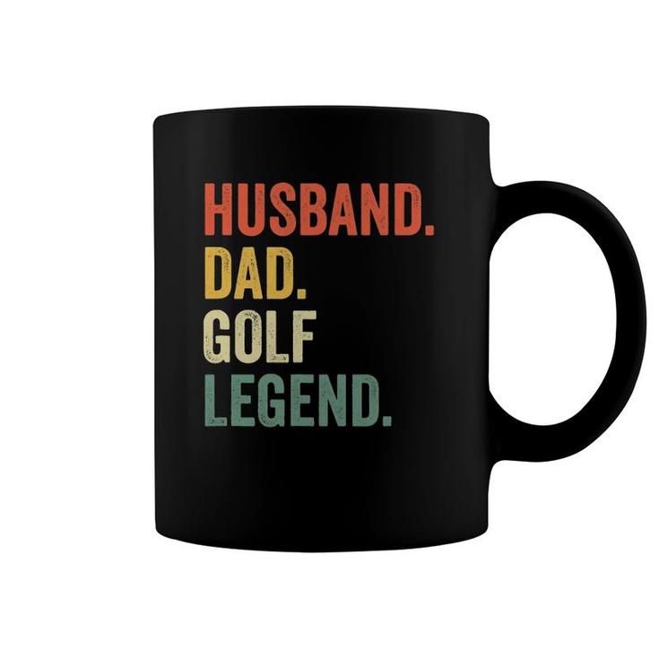 Mens Funny Golfer Husband Dad Golf Legend Golfing Father Coffee Mug