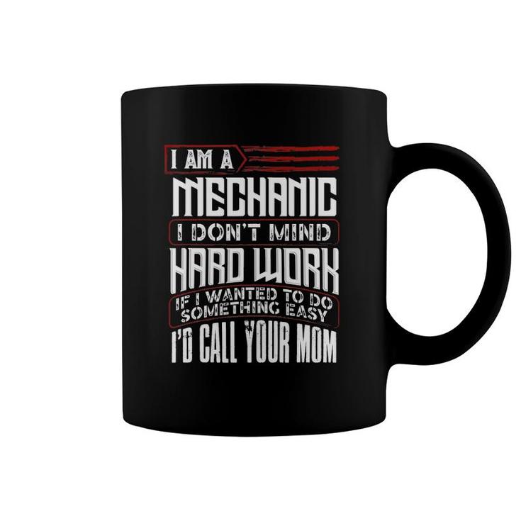 Mens Funny Mechanic Vintage Father's Day Gift For Dad Coffee Mug