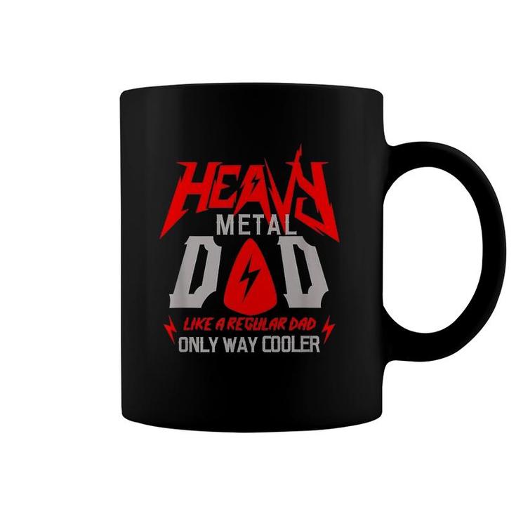 Mens Heavy Metal Dad Father Day Ideas Coffee Mug