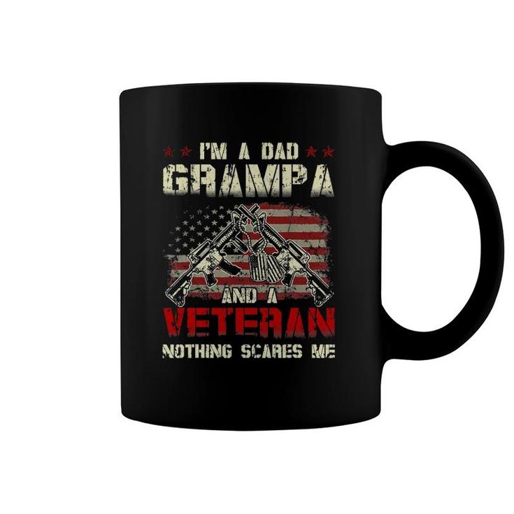 Mens I'm A Dad Grampa And A Veteran Best Grampa Ever Coffee Mug
