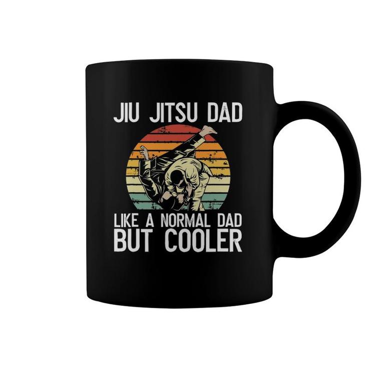 Mens Jiu Jitsu Dad Jiujitsu Bjj Brazilian Jiu Jitsu Coffee Mug