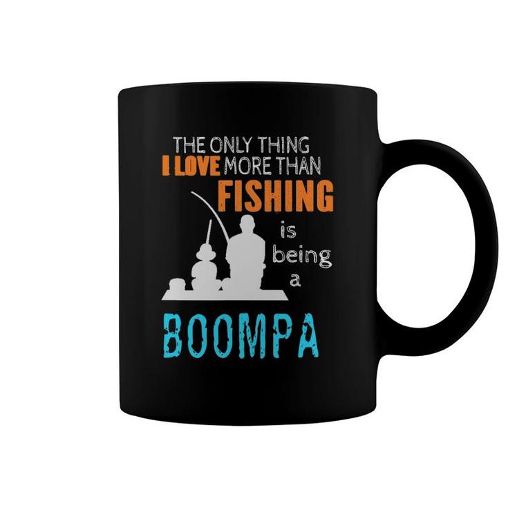 Mens More Than Love Fishing Boompa Special Grandpa Coffee Mug