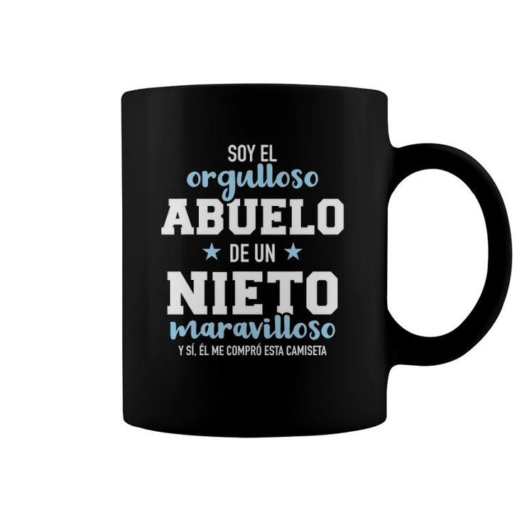 Mens Orgulloso Abuelo De Un Nieto Maravilloso Coffee Mug