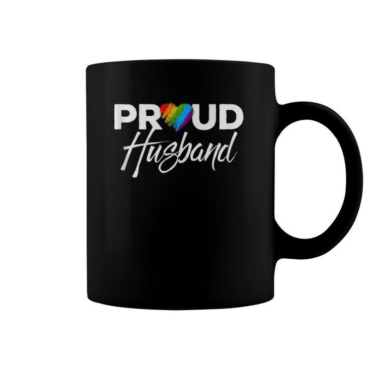 Mens Proud Husband Gay Pride Month Lgbtq Tank Top Coffee Mug