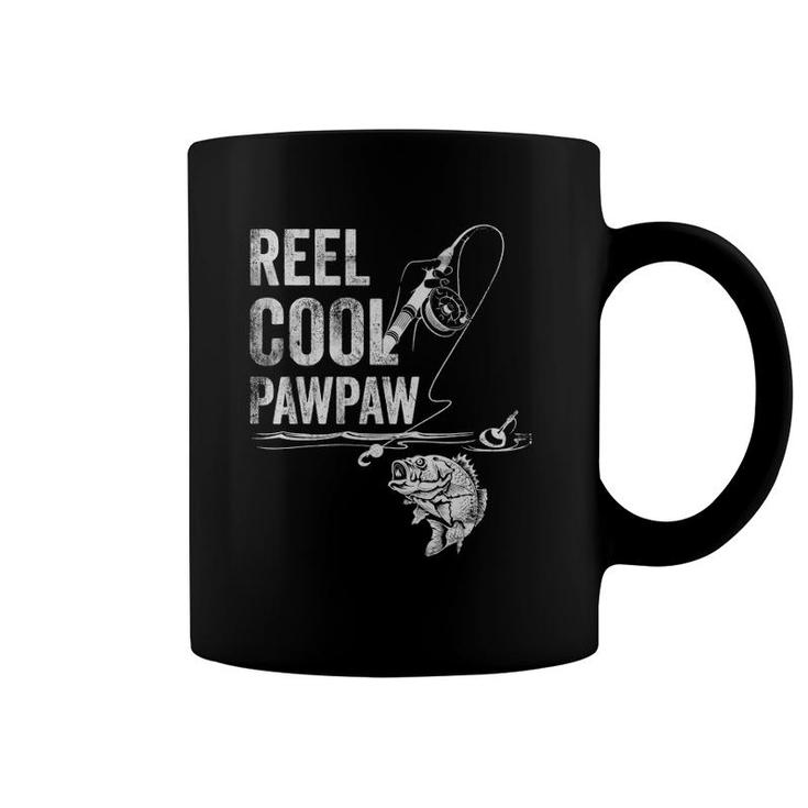 Mens Reel Cool Pawpaw Fish Fishing  Father's Day Gift Coffee Mug