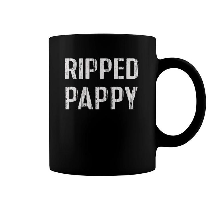 Mens Ripped Pappy  Pappy Gift Fathers Day Best Pappy Ever 1 Tank Top Coffee Mug