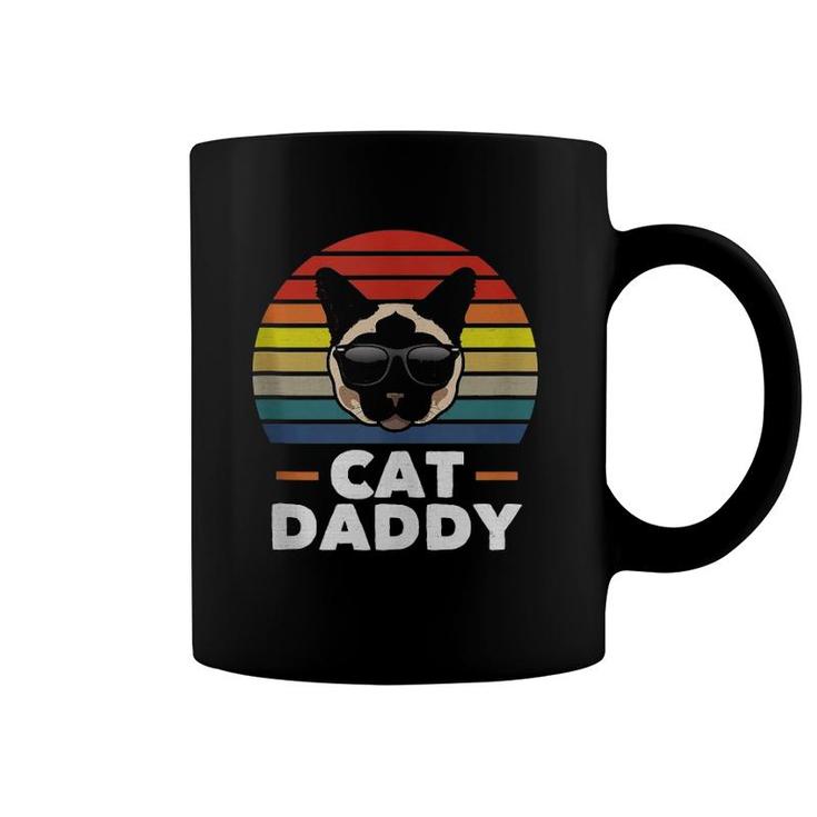 Mens Siamese Cat Daddy Funny Cat Dad Lover Coffee Mug