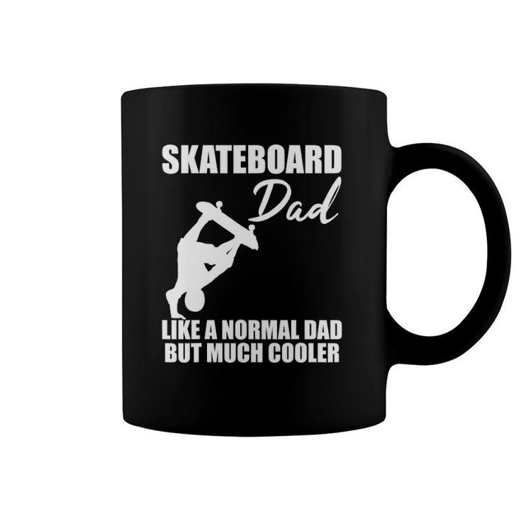 Mens Skateboarder Skateboard Dad Skate Trick Cool Quote Gift Coffee Mug