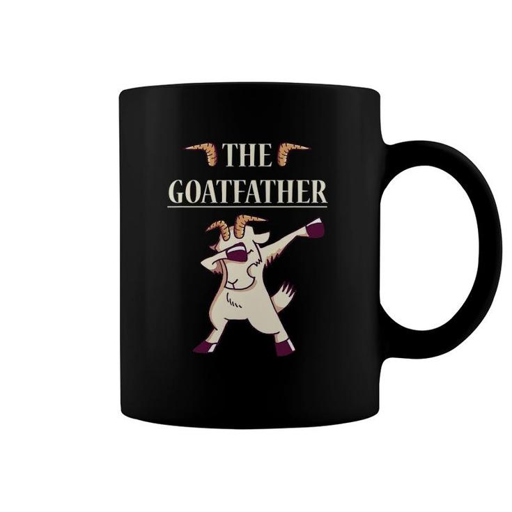 Mens The Goatfather Goat Father Coffee Mug