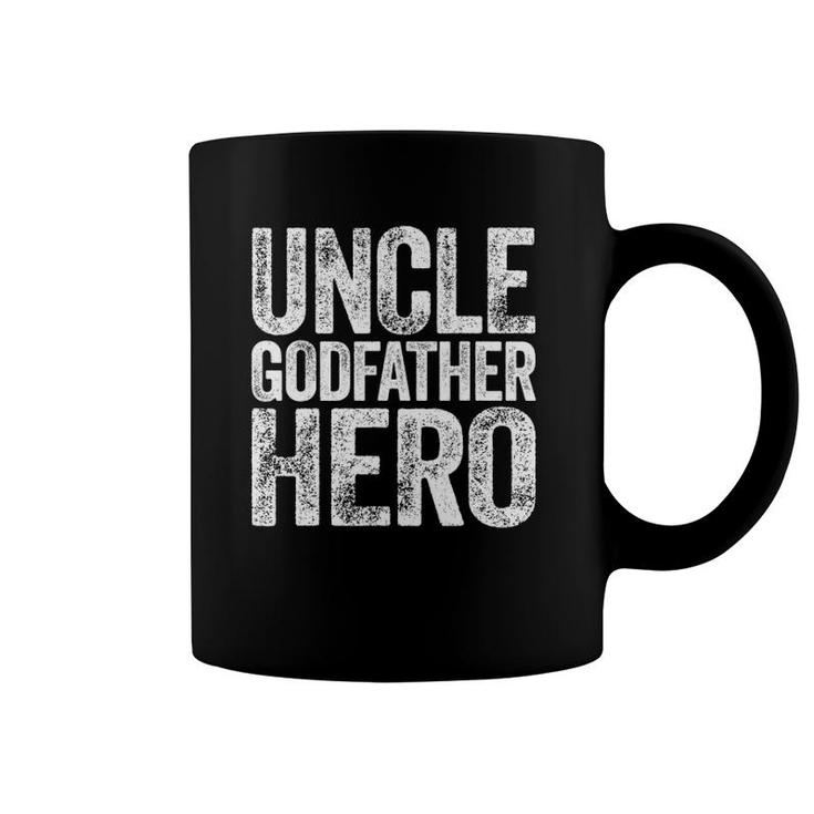 Mens Uncle Godfather Hero Gift Coffee Mug