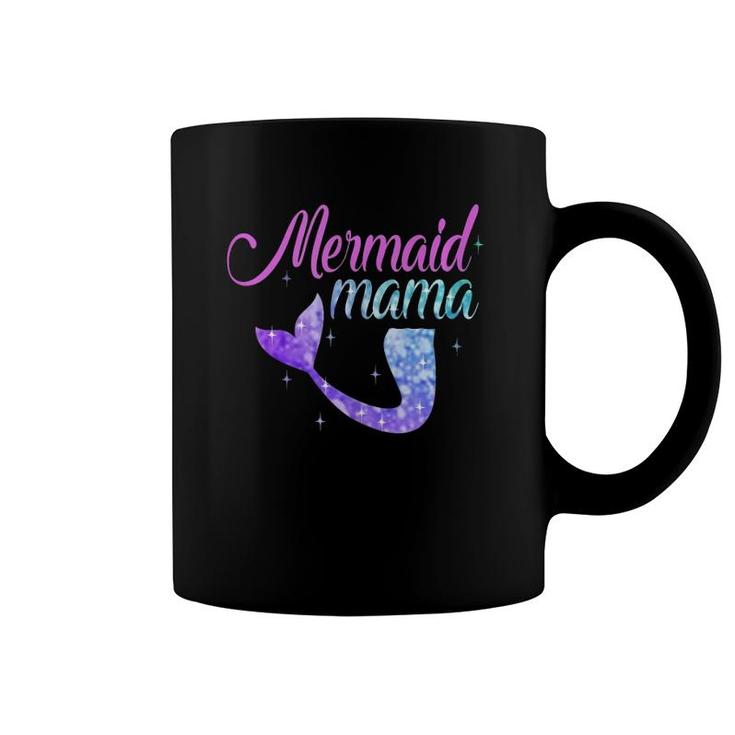 Mermaid Mama Mer Mom Mermom Bridesmaid Party Gift For Mother Coffee Mug