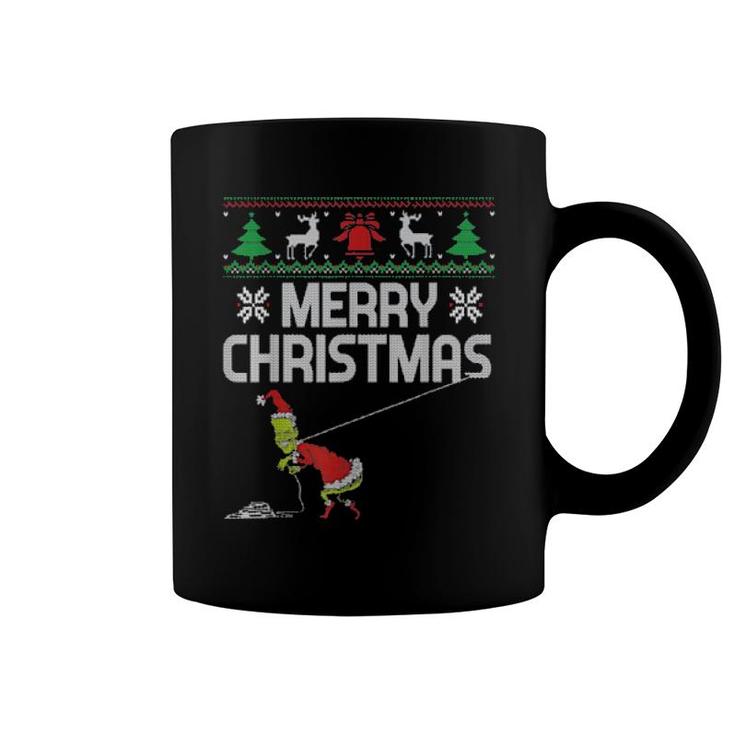 Merry Christmas Ugly  Biden Santa Xmas 2021 Tee  Coffee Mug
