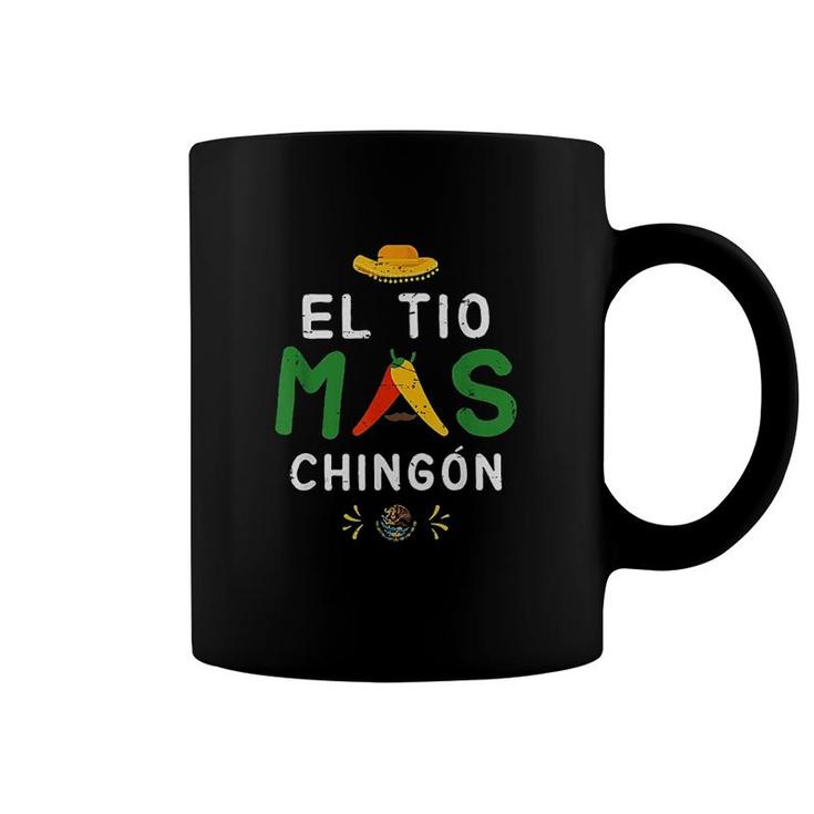 Mexican Flag El Tio Mas Chingon Funny Spanish Uncle Design Coffee Mug