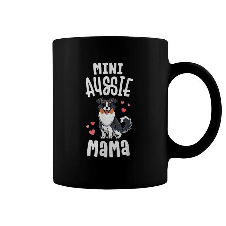 Mini Aussie Mama  Women Toy Australian Shepherd Gifts Coffee Mug