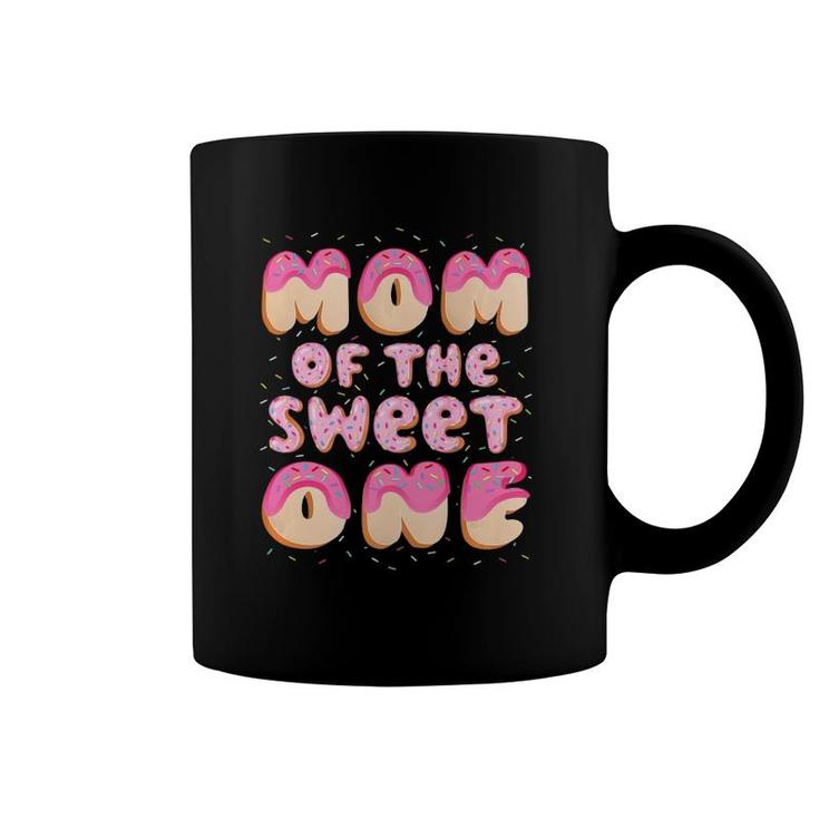 Mom Of The Sweet One Family Matching 1St Birthday Donut Coffee Mug