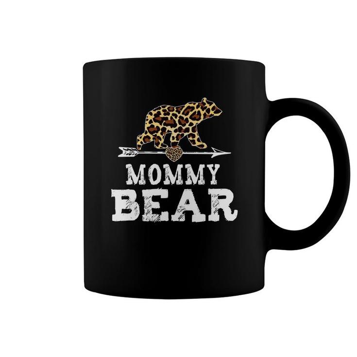 Mommy Bear Leopard Coffee Mug