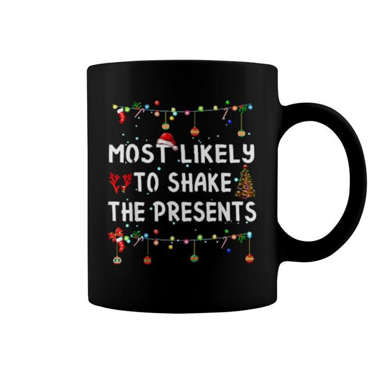 Most Likely To Christmas  Matching Family Pajamas  Coffee Mug