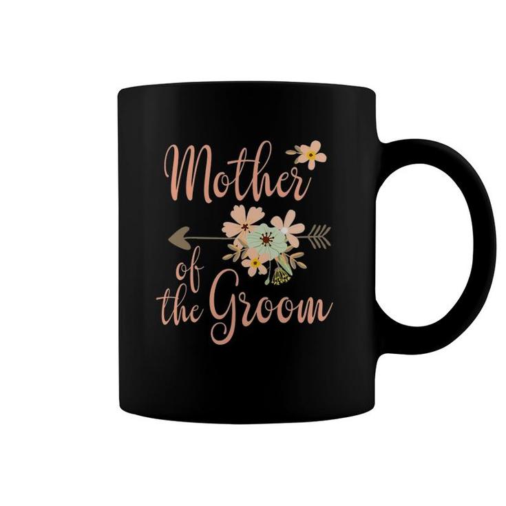 Mother Of The Groom - Wedding Party - Pretty Floral Coffee Mug