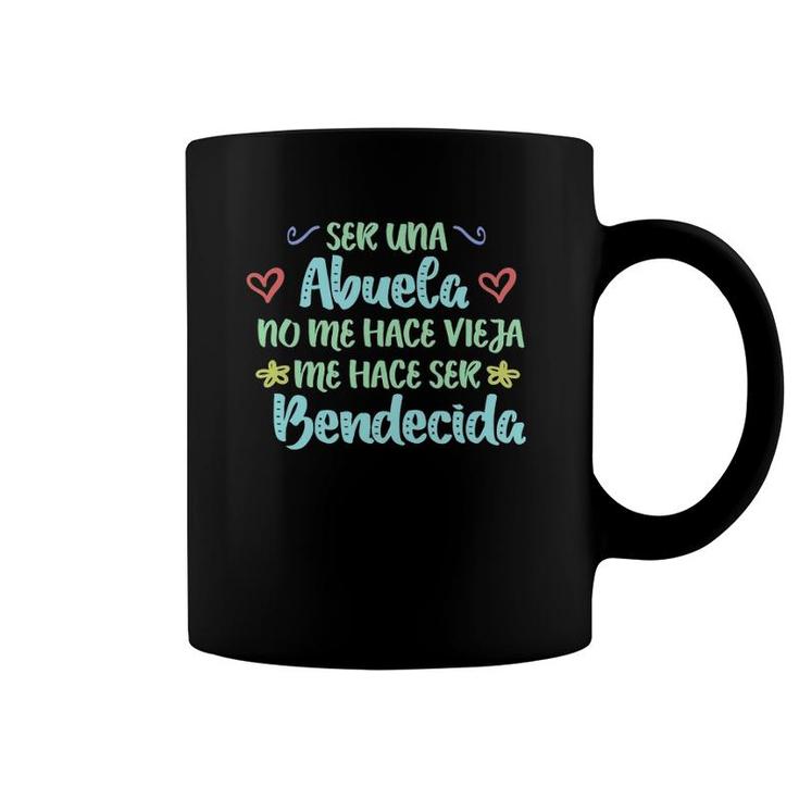 Mother's Day Abuela Bendecida Hispanic Blessed Grandmother Coffee Mug