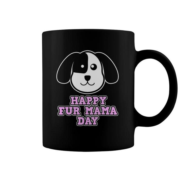 Mother's Day Gift With Dogs For Moms - Happy Fur Mama Day Coffee Mug