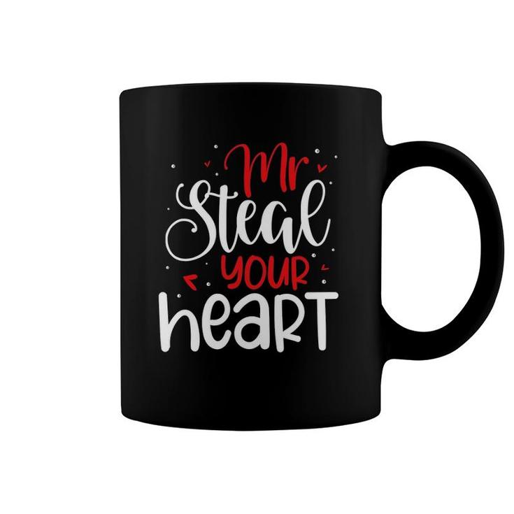 Mr Steal Your Heart Toddler Boys Valentines Day Pajamas Kids Coffee Mug