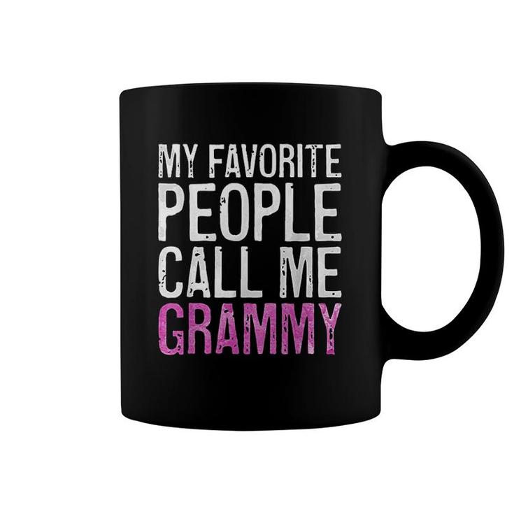 My Favorite People Call Me Grammy Coffee Mug
