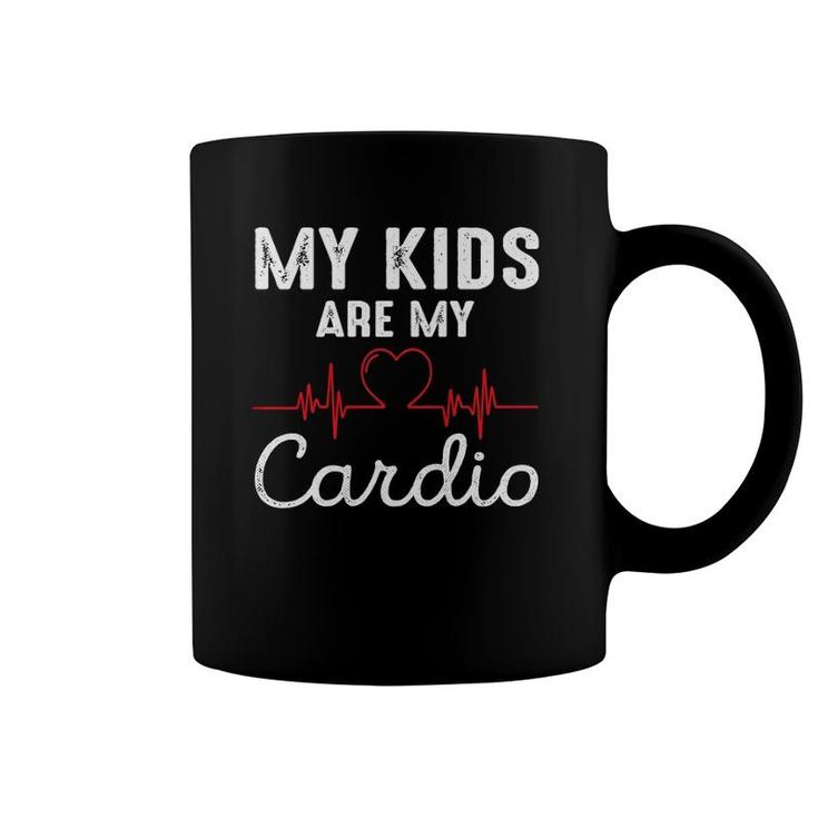 My Kids Are My Cardio Funny Father's Day Dad Coffee Mug