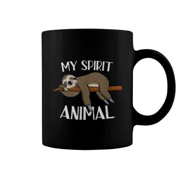 My Spirit Animal Funny Sloth Coffee Mug