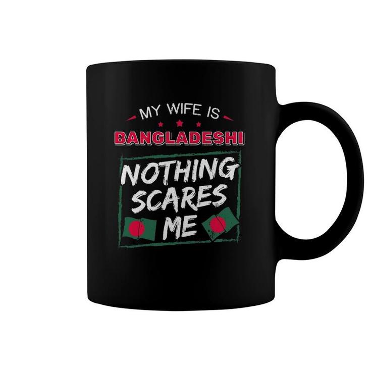 My Wife Is Bangladeshi Bangladesh Heritage Roots Flag Pride Coffee Mug