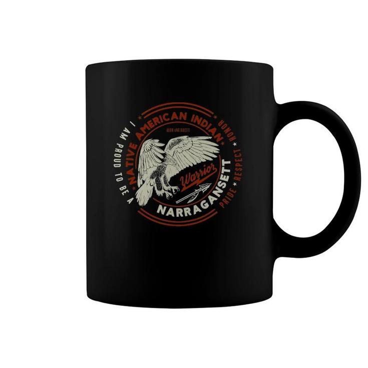Narragansett Tribe Native American Indian Proud Respect Honor Coffee Mug