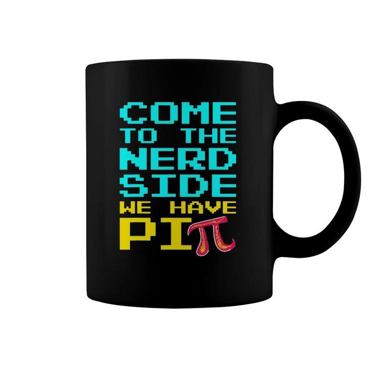 Nerd Pi Side  For Pi Day Geek Math Teacher 314 Gift Coffee Mug
