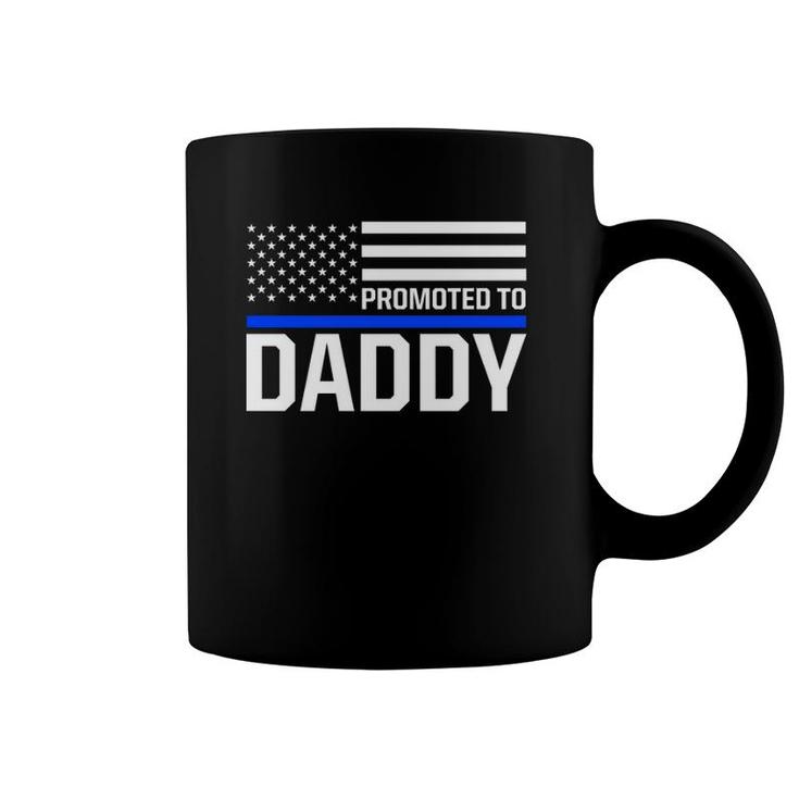 New First Time Dad To Be Daddy Police Law Enforcement Coffee Mug