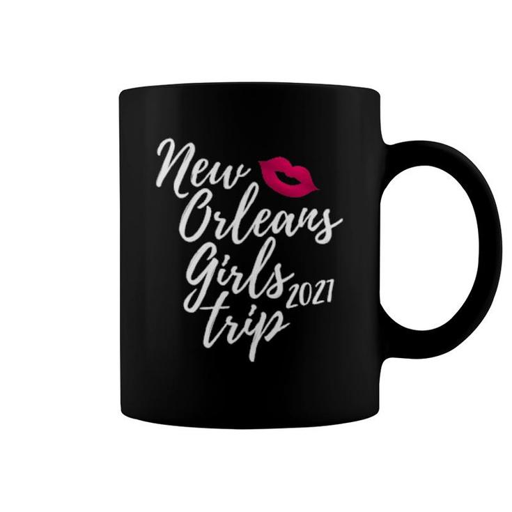 New Orleans Girls Trip 2021 Bachelorette Vacation Design  Coffee Mug