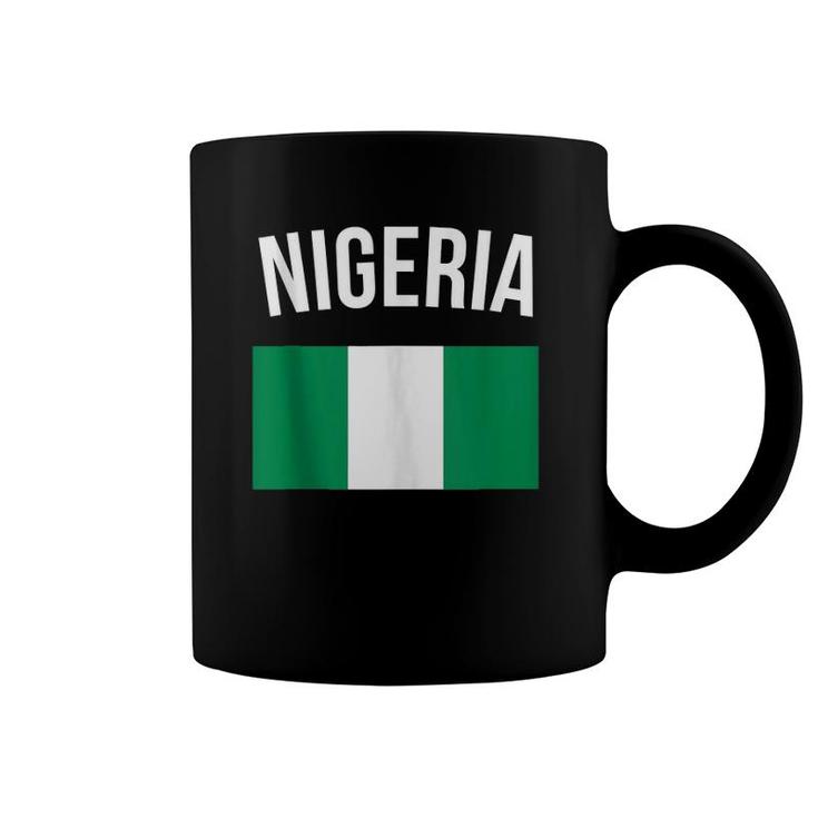Nigeria  Nigerian Flag Travel Souvenir Nigeria Flag  Coffee Mug