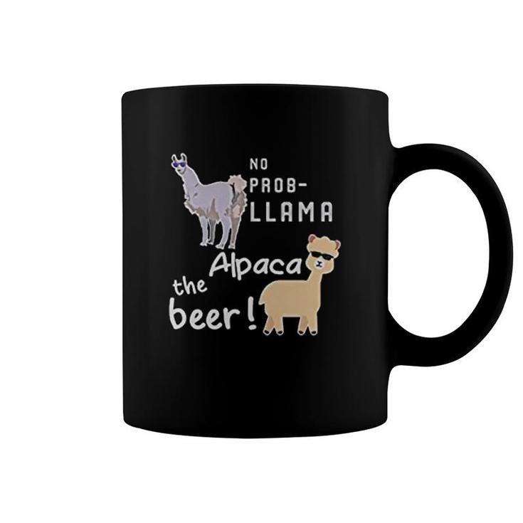 No Prob Llama Alpaca The Beer Gift Coffee Mug