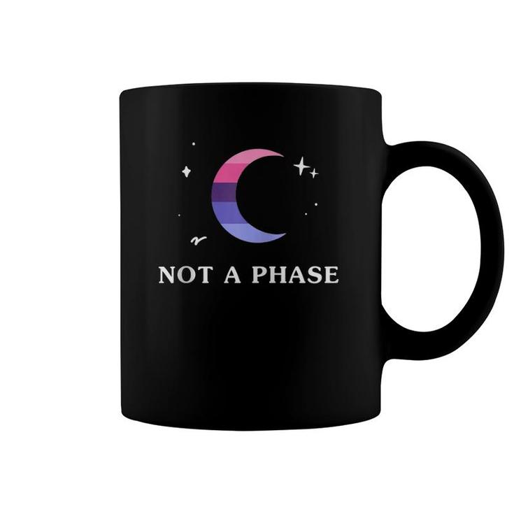 Not A Phase Omnisexual Lgbtq Pride Flag Moon Zip Coffee Mug