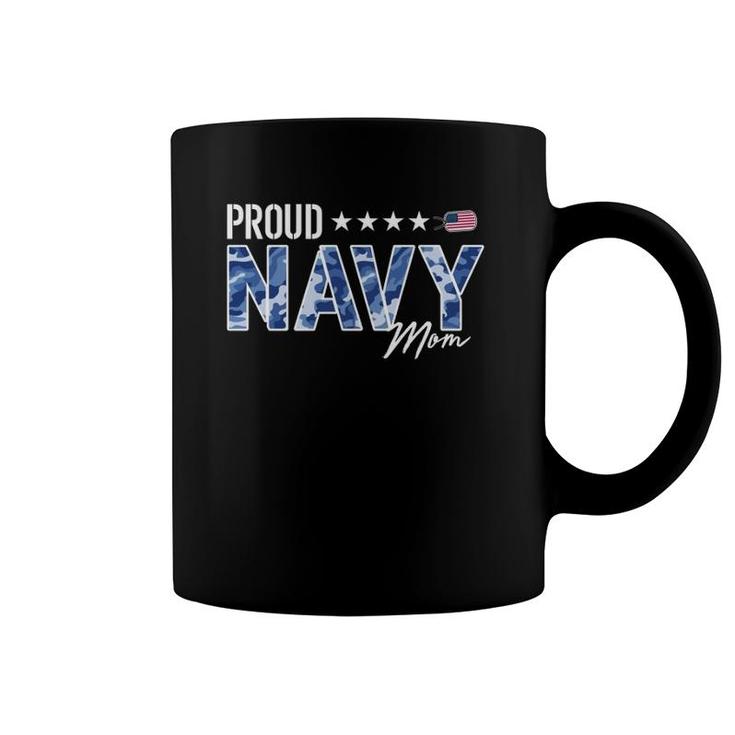 Nwu Proud Navy Mother For Moms Of Sailors And Veterans Coffee Mug