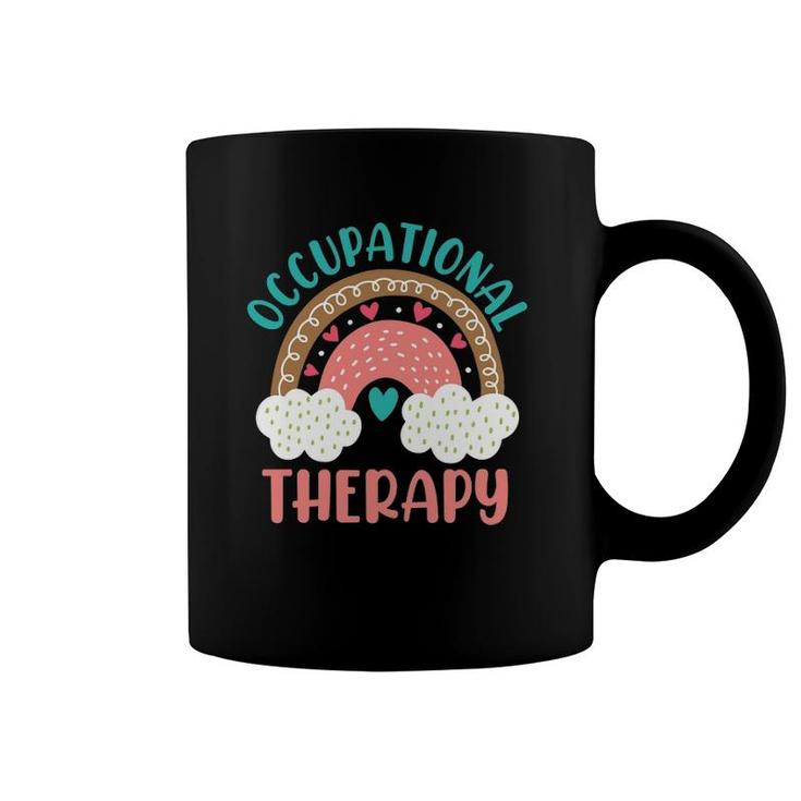 Occupational Therapy For A Ot Apparel Rainbow Coffee Mug