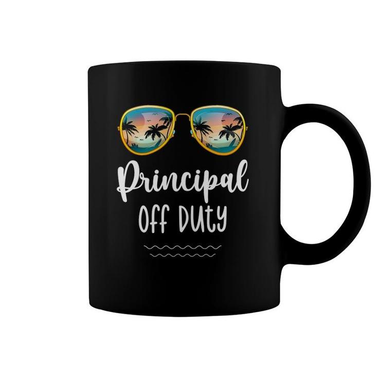 Off Duty School Principal Beach Summer Trip Coffee Mug