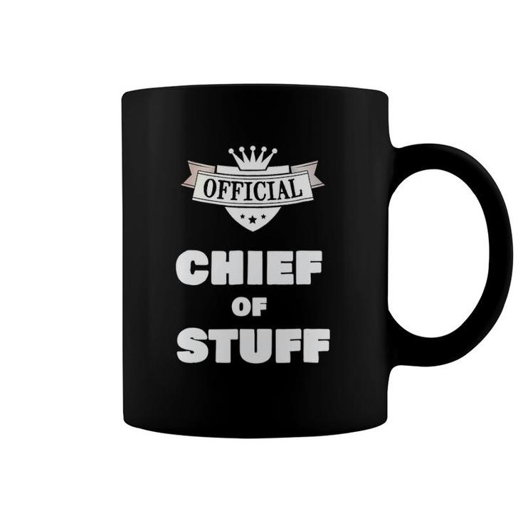 Official Chief Of Stuff Funny Household Project Manager Tee Coffee Mug