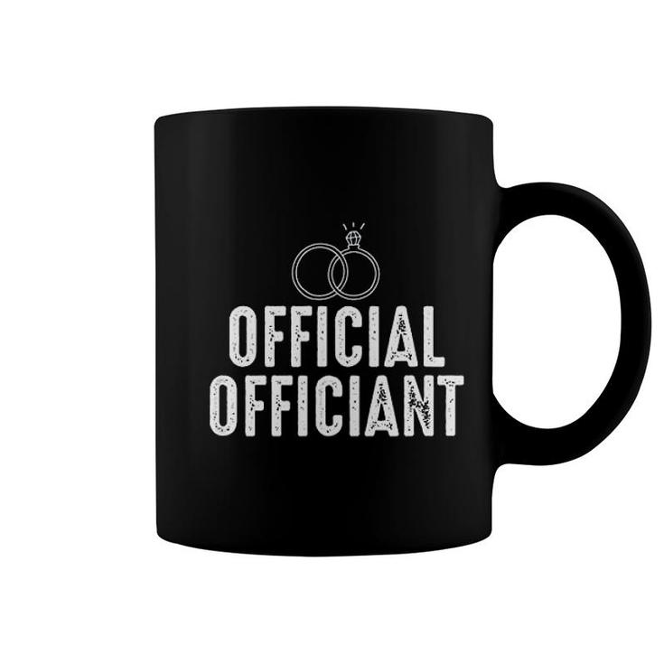 Official Ring Marriage Officiant Wedding Coffee Mug