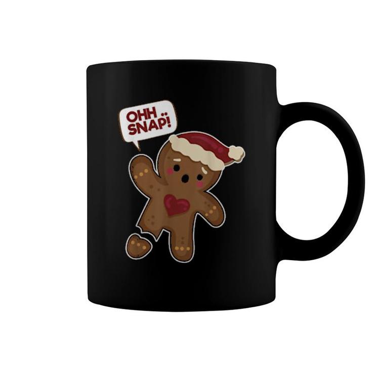 Ohh Snap Amputated Gingerbread Cookie Gingerbread Coffee Mug