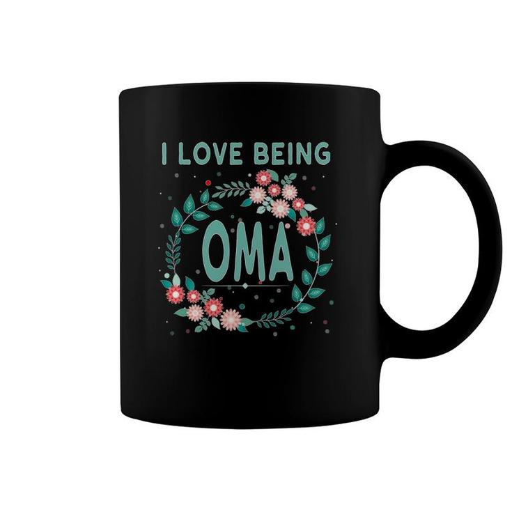 Omagift Dutch Grandmother I Love Being Oma Coffee Mug