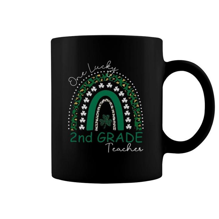 One Lucky 2Nd Grade Teacher St Patrick's Day 2022 Women's Coffee Mug