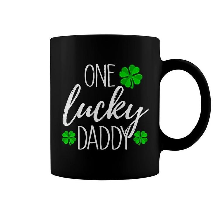 One Lucky Dad Matching St Patricks Day Coffee Mug