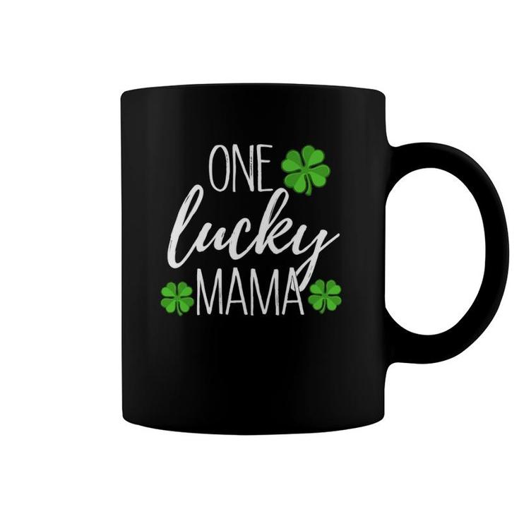 One Lucky Mama Matching St Patricks Day Coffee Mug