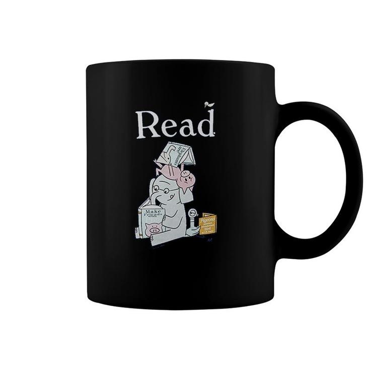 Out Of Print Womens Classic Childrens Book Themed Scoop Read Elephant Coffee Mug