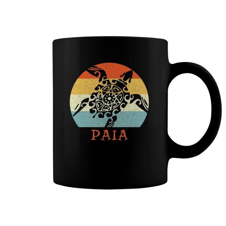 Paia Maui Vintage Retro Throwback Vacation Souvenir Coffee Mug